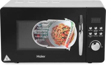 Haier 20 L Convection Microwave Oven  (HIL2001CWPH, Black & White