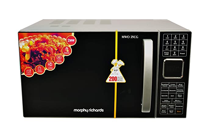 Morphy Richards 25 L Convection Microwave Oven  (MWO 25CG, Steel)