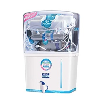 Kent - 11076 New Grand 8-Litres Wall-Mountable RO + UV+ UF + TDS (White) 20 litre/hr Water Purifier
